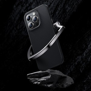 Benks Etui Magnetic Hybrid Armor Pro Kevlar 600D iPhone 14 Pro tok fekete