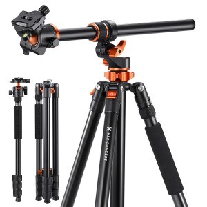 K&F Concept T254A7+BH-28L fényképező állvány, tripod gömbfejjel 230cm (KF09.119)