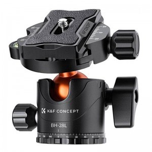 K&F Concept T254A7+BH-28L fényképező állvány, tripod gömbfejjel 230cm (KF09.119)-6