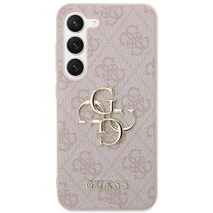 Original Case GUESS - kemény tok 4G Big Metal Logo GUHCS24S4GMGPI Samsung Galaxy S24 Pink tok