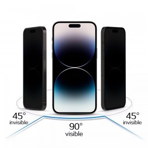 Realme C55 privacy üvegfólia