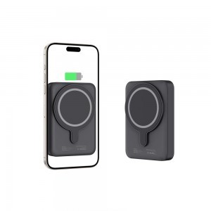 Tech-Protect LifeMag PB11 Powerbank MagSafe funkcióval 10000mAh 15W USB-C port - fekete + USB-C kábel-2