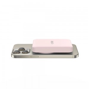 Tech-Protect LifeMag PB11 Powerbank with MagSafe 10000mAh 15W USB-C port - pink + USB-C kábel-2