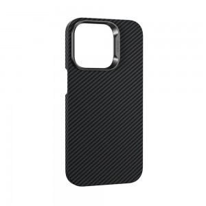 Benks Etui Magnetic Armor Air Kevlar Fémkeretes 600D tok iPhone 15 fekete