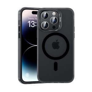 Benks Etui Magnetic Lucid Armor tok iPhone 15, fekete