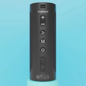 Tronsmart T6 Pro Hordozható Vezeték Nélküli Bluetooth 5.0 Hangszóró 45W LED Háttérvilágítás Fekete (448105)-5