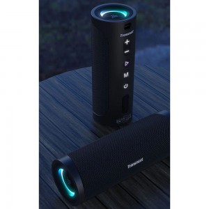 Tronsmart T6 Pro Hordozható Vezeték Nélküli Bluetooth 5.0 Hangszóró 45W LED Háttérvilágítás Fekete (448105)-6