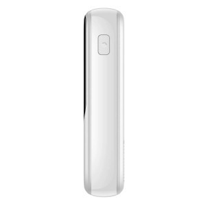 Baseus Qpow powerbank 10000mAh beépített USB Type-C kábellel 22.5W Gyors Töltés SCP AFC FCP fehér (PPQD020102)