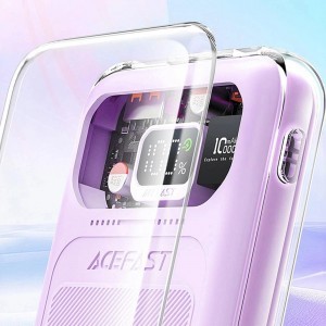 Acefast powerbank 10000mAh Sparkling Series gyors töltés 30W lila (M1)