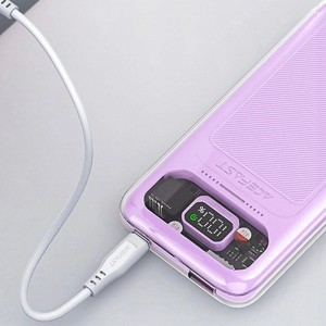 Acefast powerbank 10000mAh Sparkling Series gyors töltés 30W lila (M1)