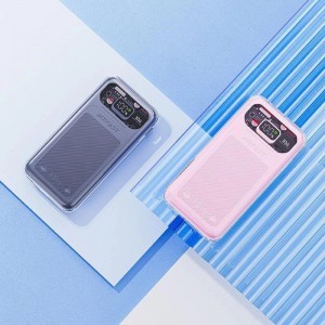 Acefast powerbank 10000mAh Sparkling Series gyors töltés 30W lila (M1)