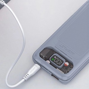 Acefast powerbank 10000mAh Sparkling Series gyorstöltés 30W szürke (M1)