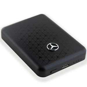Powerbank Mercedes Csillag Minta MagSafe 5W 3000mAh - fekete-3