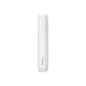 Baseus Comet Series powerbank kijelzővel 20000mAh 22.5W - fehér + USB-A / USB-C kábel