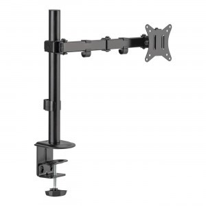 Silver Monkey UM-400 asztali monitortartó 17-32'' monitorhoz hajtható karral - fekete-1