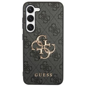 Original GUESS tok - keménytok 4G Big Metal Logo GUHCSA354GMGGR Samsung Galaxy A35 fekete