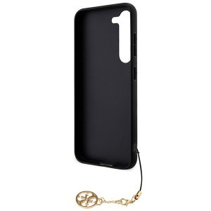 Original Case GUESS - hardcase 4G Charms Collection GUHCSA35GF4GGR for Samsung Galaxy A35 black tok