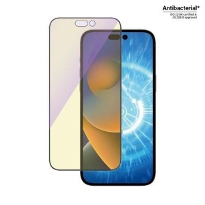 PanzerGlass Ultra-Wide Fit antibakteriális edzett üveg kékfény szűrővel és pozicionálóval iPhone 14 Pro Max üvegfólia