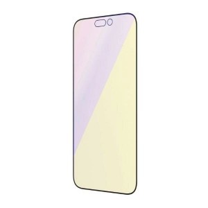 PanzerGlass Ultra-Wide Fit antibakteriális edzett üveg kékfény szűrővel és pozicionálóval iPhone 14 Pro Max üvegfólia