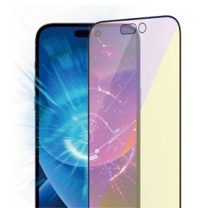 PanzerGlass Ultra-Wide Fit antibakteriális edzett üveg kékfény szűrővel és pozicionálóval iPhone 14 Pro Max üvegfólia