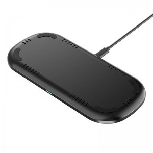 Dual Fast Wireless Charger Choetech T535 (fehér)