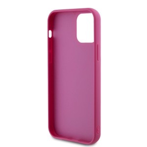 Guess Sequin Script Logo tok iPhone 12/12 Pro Magenta