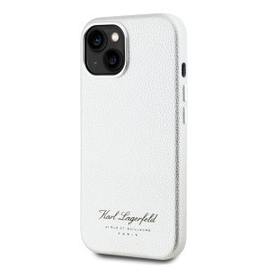 Karl Lagerfeld Grained PU Hotel RSG tok iPhone 15 szürke