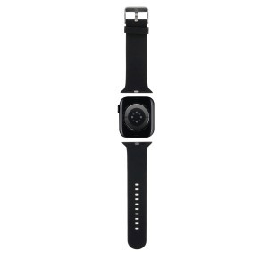 Karl Lagerfeld Karl Head NFT Watch Strap Apple Watch 42/44/45/49 Fekete