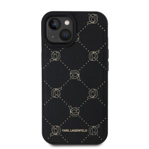 Karl Lagerfeld PU Karl Heads Pattern MagSafe iPhone 15 tok