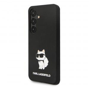 Karl Lagerfeld Liquid Silicone Choupette NFT tok Samsung Galaxy S24 fekete