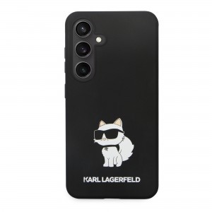 Karl Lagerfeld Liquid Silicone Choupette NFT tok Samsung Galaxy S24 fekete