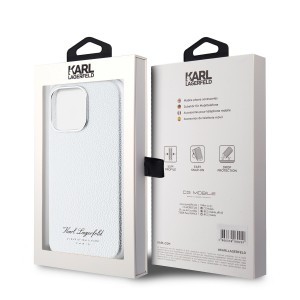 Karl Lagerfeld Grained PU Hotel RSG iPhone 15 Pro tok