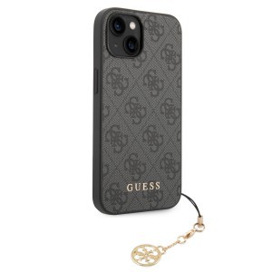 Guess 4G Charms tok iPhone 13 Tone on Tone Grey