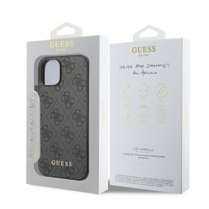 Guess 4G Charms tok iPhone 13 Tone on Tone Grey