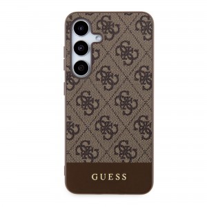 Guess PU 4G Stripe tok Samsung Galaxy S24+ Brown