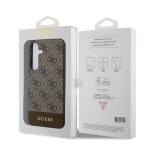 Guess PU 4G Stripe tok Samsung Galaxy S24+ Brown