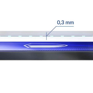 Hybrid Tempered Glass 3MK FlexibleGlass üvegfólia Samsung Galaxy S24 Ultra készülékhez