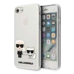 Karl Lagerfeld KLHCI8CKTR iPhone 7/8/SE 2020 / SE 2022 tok Transparent Karl & Choupette