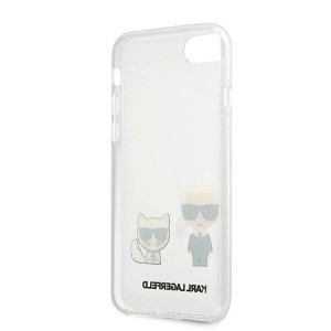 Karl Lagerfeld KLHCI8CKTR iPhone 7/8/SE 2020 / SE 2022 tok Transparent Karl & Choupette