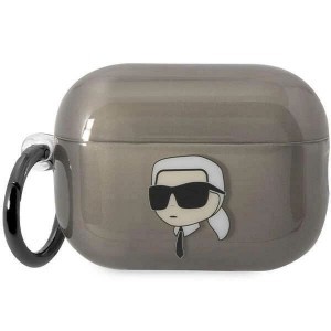 Karl Lagerfeld KKLAP2HNIKTCK AirPods Pro 2 tok fekete/fekete Ikonik Karl Lagerfeld