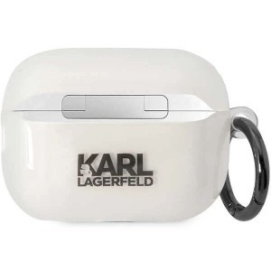 Karl Lagerfeld KLAP2HNCHTCT Átlátszó AirPods Pro 2 tok Ikonik Choupette