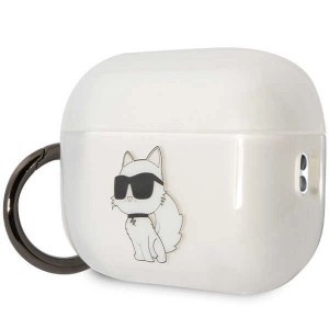 Karl Lagerfeld KLAP2HNCHTCT Átlátszó AirPods Pro 2 tok Ikonik Choupette