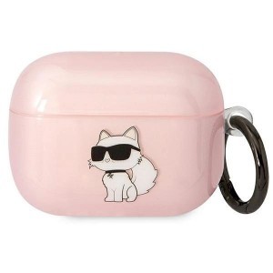 Karl Lagerfeld KLAPHNCHTCP Airpods Pro tok rózsaszín/choupette Ikonik