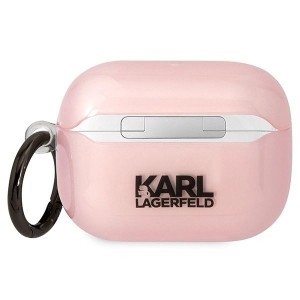 Karl Lagerfeld KLAPHNCHTCP Airpods Pro tok rózsaszín/choupette Ikonik