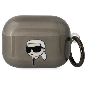 Karl Lagerfeld KLAPHNIKTCK AirPods Pro tok fekete/fekete Karl's Head