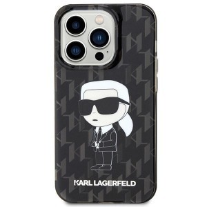 Karl Lagerfeld Monogram Ikonik tok iPhone 15 Pro Max - átlátszó