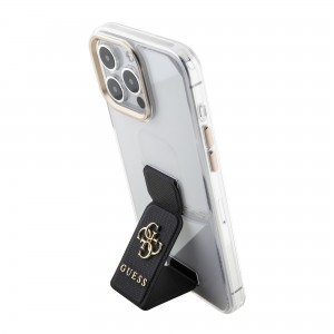 Guess PU Grip Stand 4G Metal Logo iPhone 15 Pro Max tok