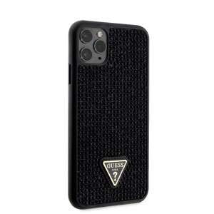 Guess Rhinestones Triangle Metal Logo iPhone 11 Pro Max tok