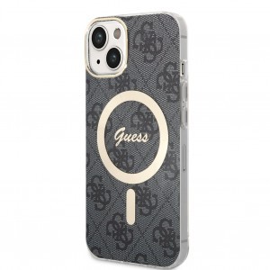 Guess IML 4G MagSafe iPhone 13 tok Black