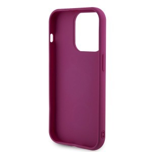 Guess Sequin Script Logo tok iPhone 14 Pro Max Magenta